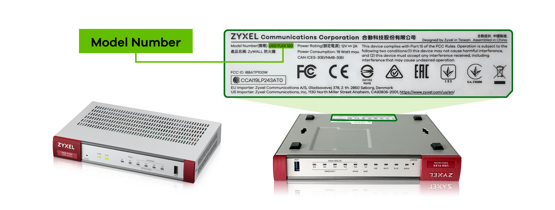 USG FLEX 100 Firewall