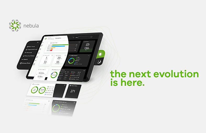 Zyxel Nebula、洗練されたダッシュボードと強力な機能を備えた次世代UIを発表