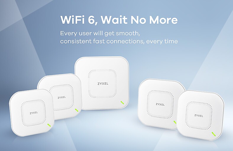 Zyxel NetworksがSMB市場向けに最も包括的なWiFi 6 APポートフォリオを開発