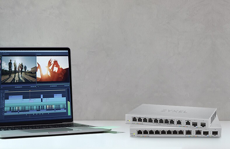 ジクセル、家庭/SOHOネットワークに10G LANを提供