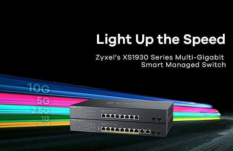 Zyxel、業界初の5色LEDスマート管理スイッチを発売、ビジネスがWiFi 6規格を簡単に導入できるようサポート